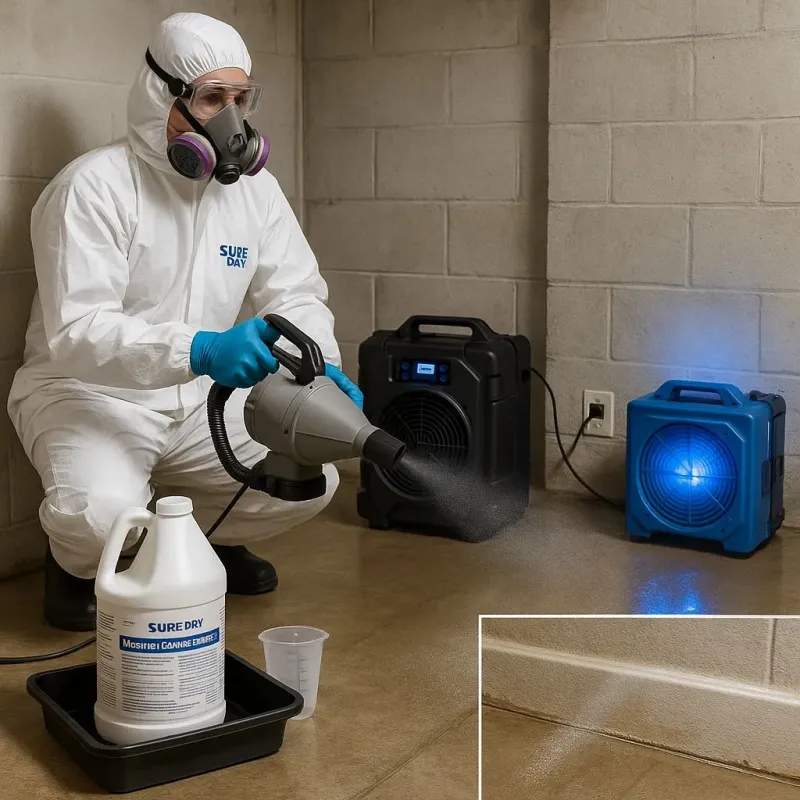 Sanitization and Odor Removal process in Mantua, OH