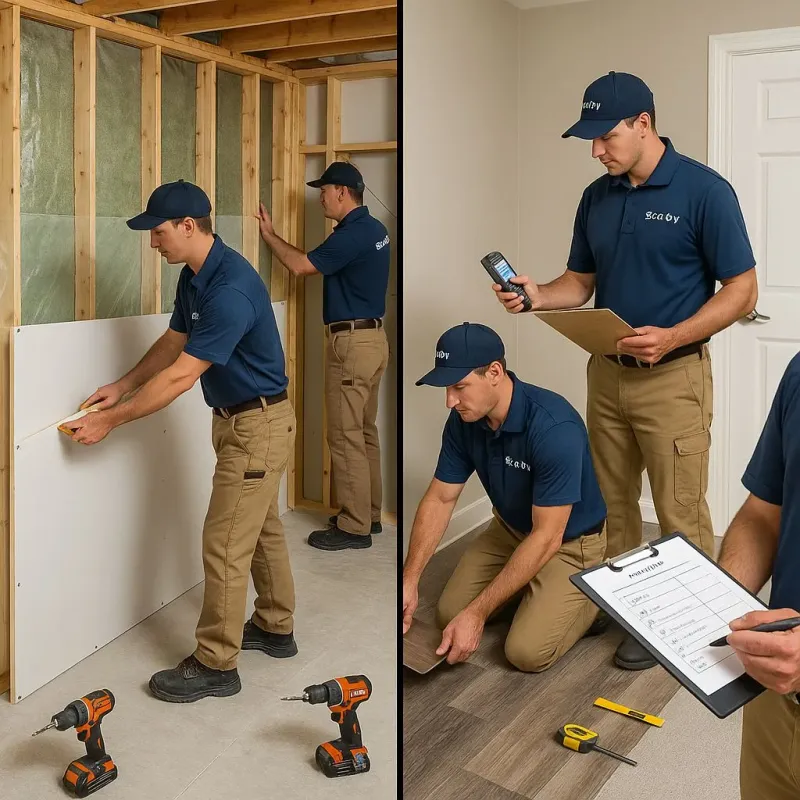 Repairs and Reconstruction process in Mantua, OH